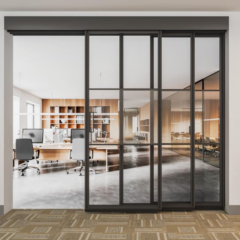 Linea Slim Frame (4507) Telescopic Sliding System (1+2)
