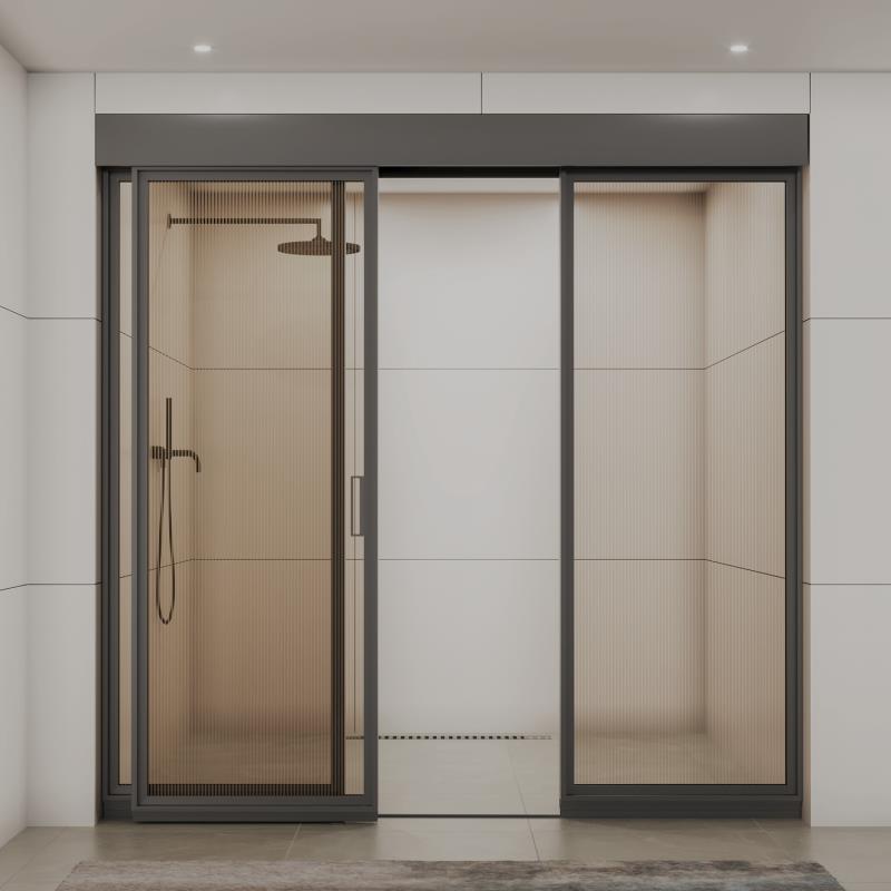 Linea Slim Frame (4507) Sliding Shower System (2+1)
