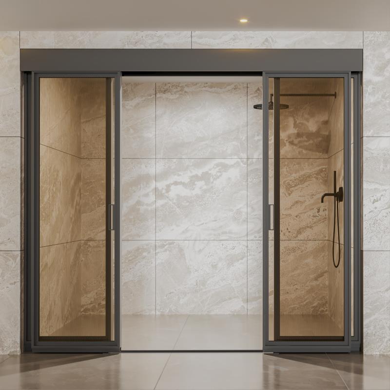 Linea Slim Frame (4507) Sliding Shower System (2+2)