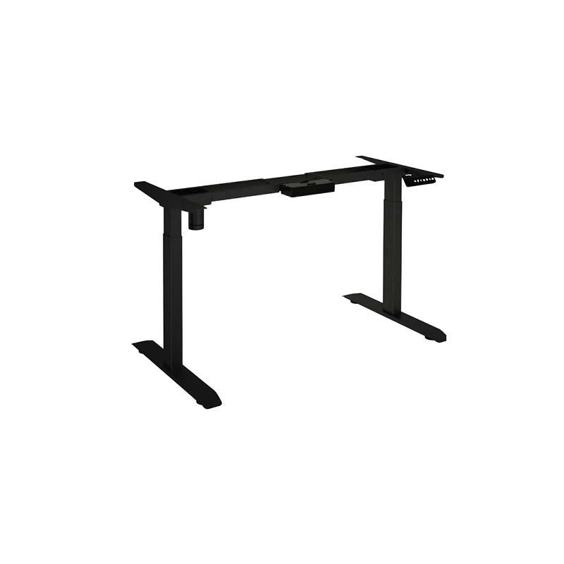 Dual leg table mechanism with single motor
