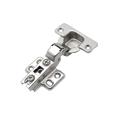 E-SERIES AUTO CLOSE SCREW-ON HINGE WITH 4 HOLE MOUNTING PLATE