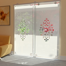 Manual Sliding Door Glass/Wooden
