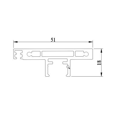 Interlocking Profile (with PVC Seal)