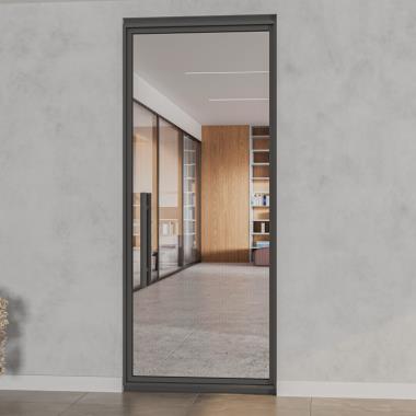 Linea Frame (4507) Door System with Floor Spring